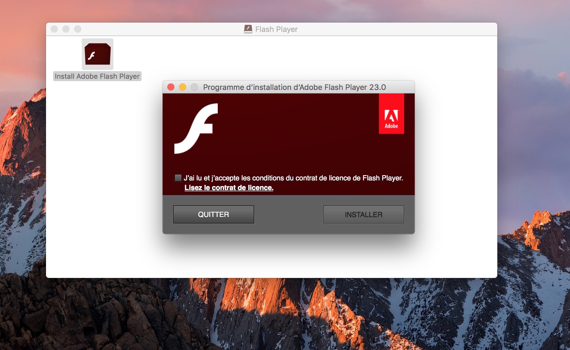 adobe flash player for mac os x lion 10.7.5